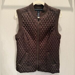 Adrienne Vittadini quilted vest